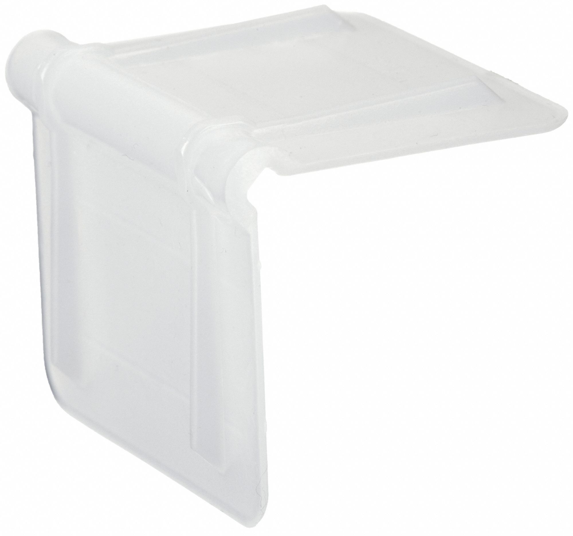 STRAPPING GUARDS, 2 IN L, 2½ IN W, FOR 1¼ IN MAX. STRAP W, 0.17 IN THICK, WHITE, 1,000 PK