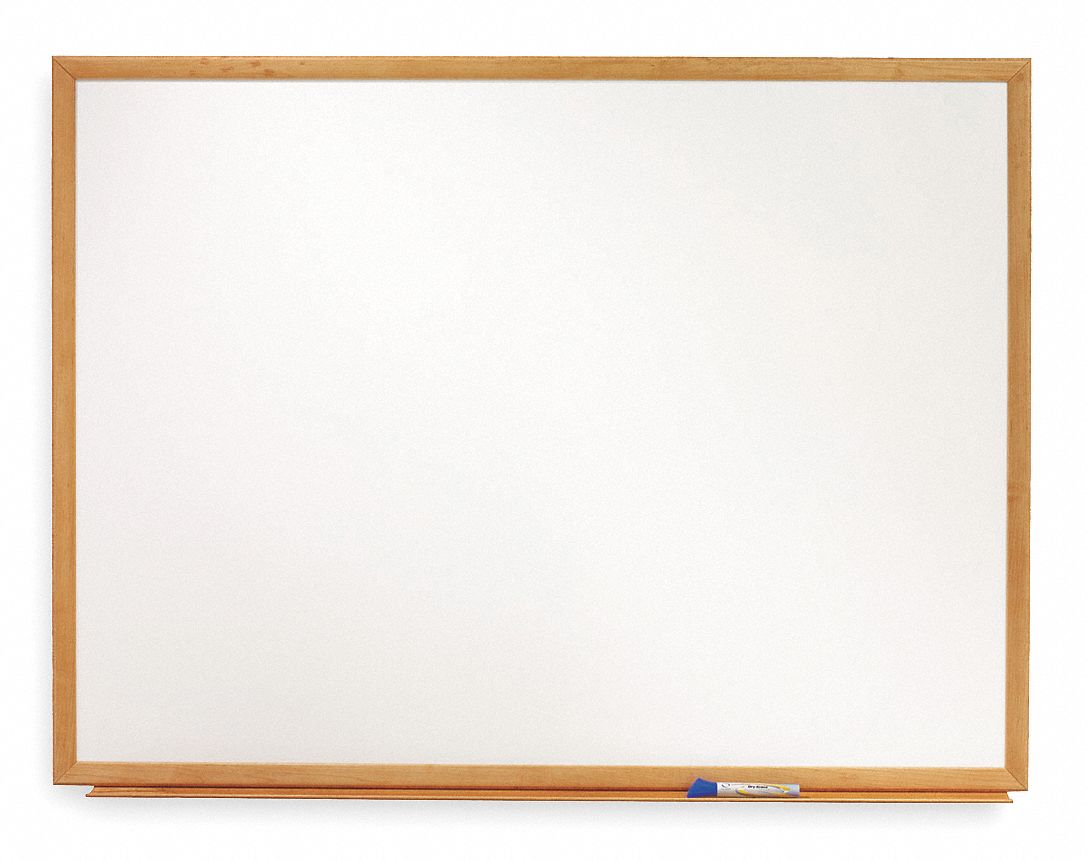 Wall Mounted, 48 in Dry Erase Ht, Dry Erase Board 2DA10S577 Grainger