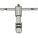 TAP WRENCH, GEN ROUND, HAND TOOL, 1/16 IN MIN. TAP SIZE, ¼ IN MAX TAP SIZE, MILD STEEL