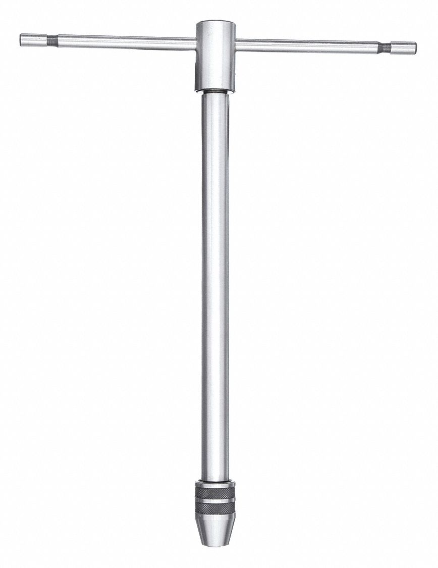 TAP WRENCH, GEN ROUND, HAND TOOL, 7/32 IN MIN. TAP SIZE, ½ IN MAX TAP SIZE, ¼ IN