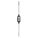 CLÉ DE TARAUDAGE, MOLETÉ ROND, OUTIL À MAIN, TARAUD 1/4 PO MIN, TARAUD 1⅛ PO MAX