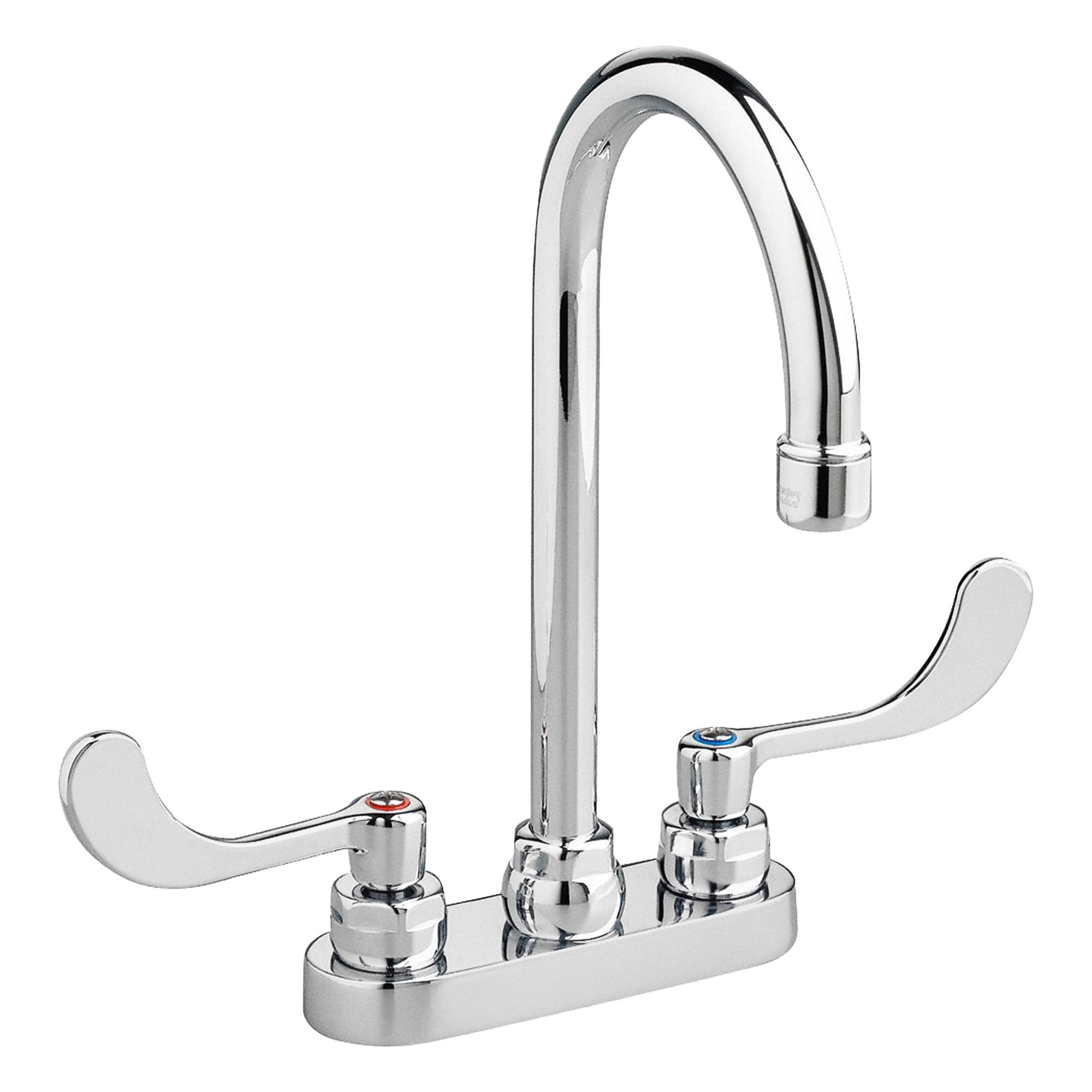 Gooseneck Kitchen/Bathroom Faucet: Monterrey, Cast Brass, Chrome Finish, Centerset