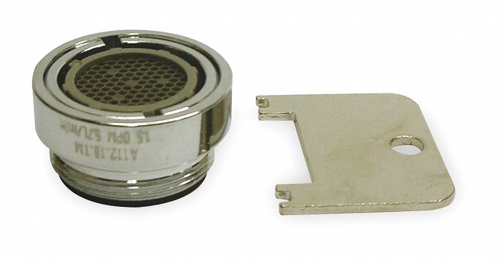 AMERICAN STANDARD Aerated Outlet, Fits Brand American Standard, Chrome, Brass 2CYV6M962393