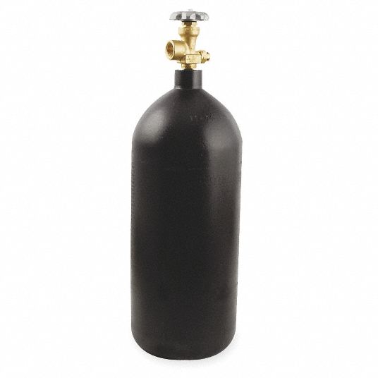 UNIWELD Empty Fuel Cylinder: Nitrogen, 40 cu ft, CGA 580 - 2CZW8|N40 ...