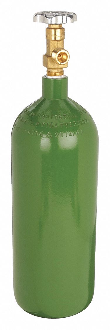 Weinmann Bouteille d'oxygène 0,8 l, vide, W21, 8x1/14, blanc, pression de  remplissage max. 200 bar