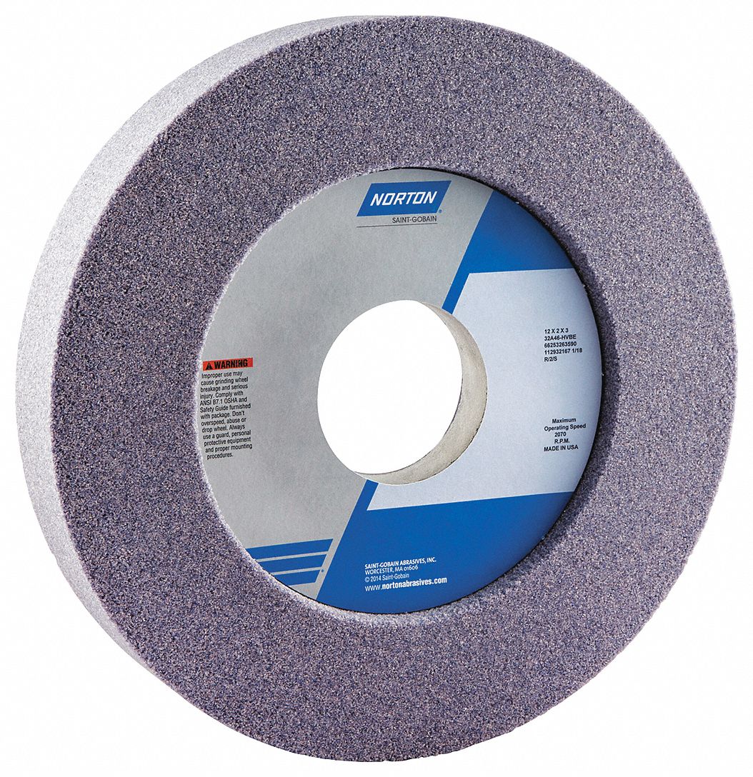 RECESSED GRINDING WHEEL,46 GRIT