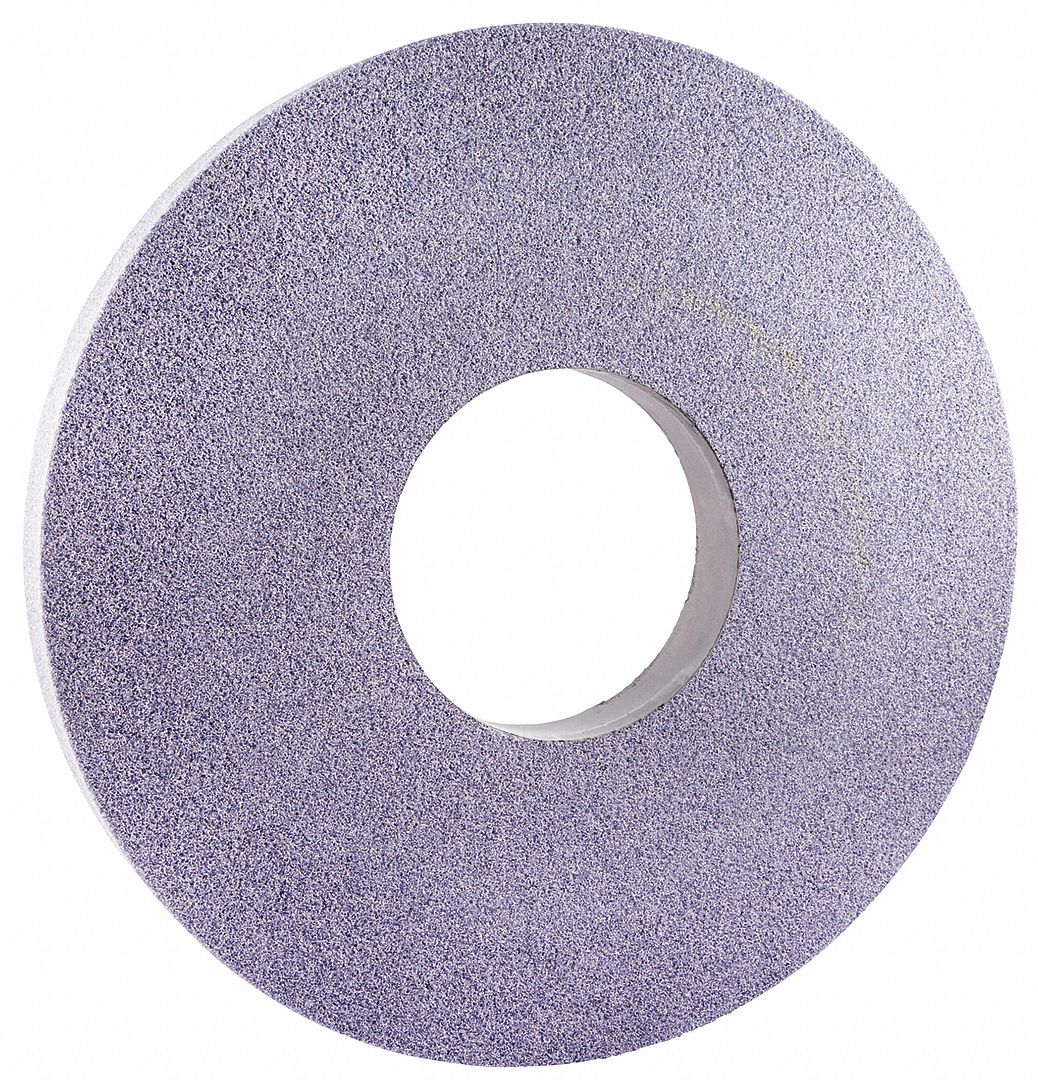 STRAIGHT GRINDING WHEEL, TYPE 1, 14 IN X 1½ IN X 5 IN, 32A46-KVBE, ALUMINUM OXIDE