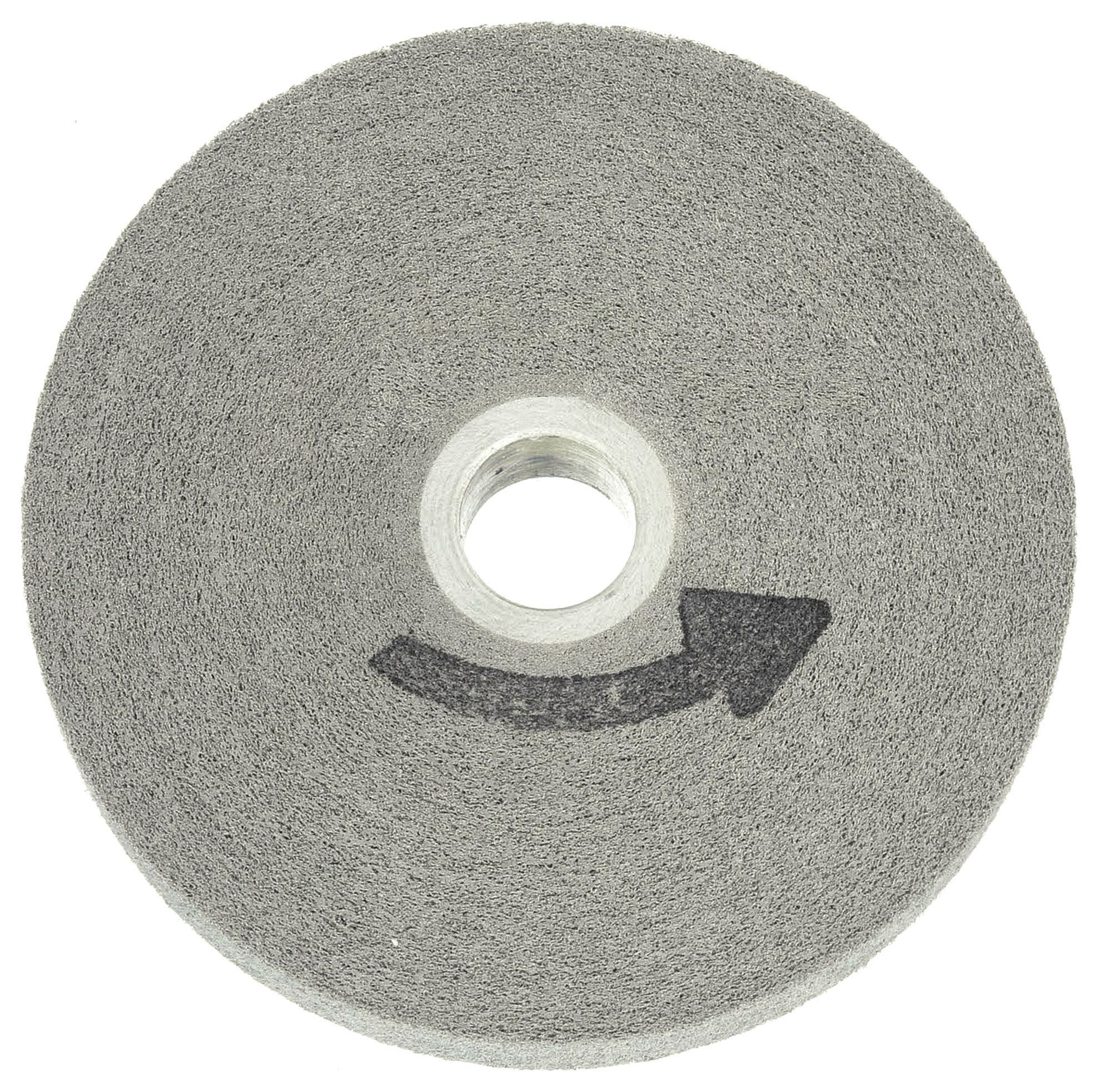 CONVOLUTE WHEEL, 6 IN DIAMETER X 1 IN W, 1 IN ARBOUR, SILICON CARBIDE, MEDIUM (6), MEDIUM