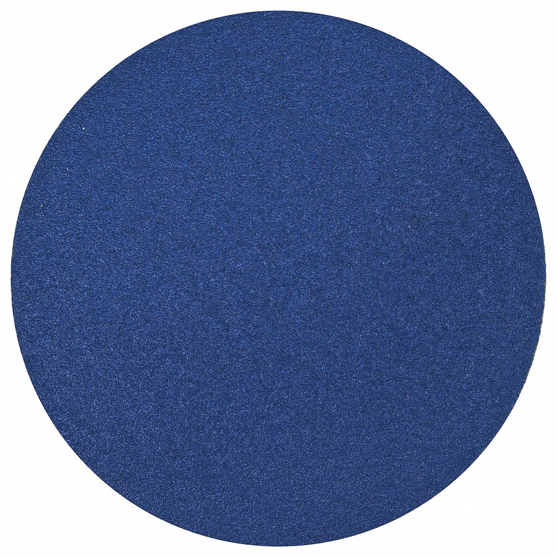 NORTON PSA Sanding Disc Coarse, 80 Abrasive Grit, Zirconia Alumina