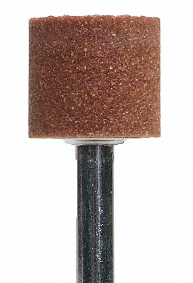 NORTON Vitrified Mounted Point 3/4 in Dia, A39, 3/4 in, Medium