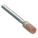 VITRIFIED MOUNTED POINT, 3/16 IN DIAMETER, ALUMINUM OXIDE, 60 GRIT, W154
