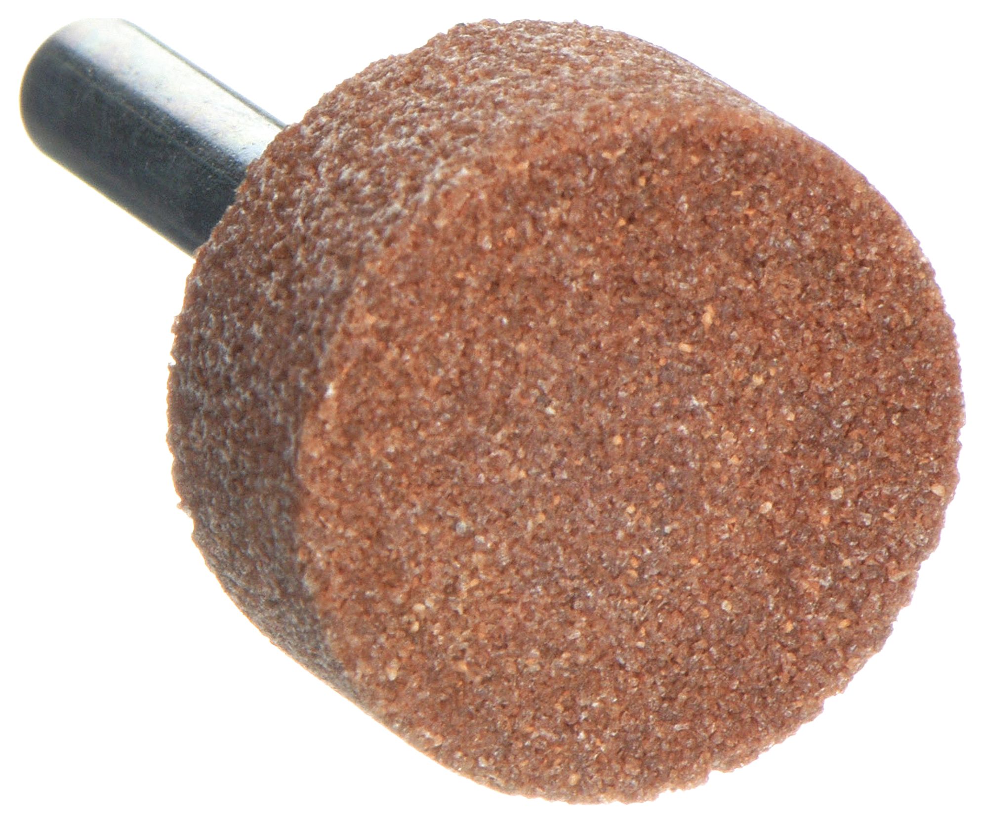 Vitrified Mounted Point: 1 in Dia, Aluminum Oxide, 60 Grit, W218