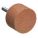 VITRIFIED MOUNTED POINT, 1½ IN DIAMETER, ALUMINUM OXIDE, 60 GRIT, W237