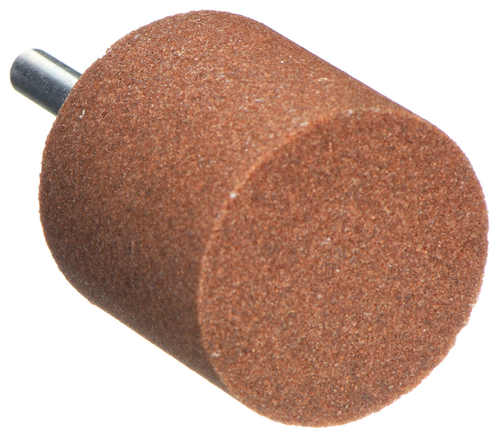VITRIFIED MOUNTED POINT, 1½ IN DIAMETER, ALUMINUM OXIDE, 60 GRIT, W238