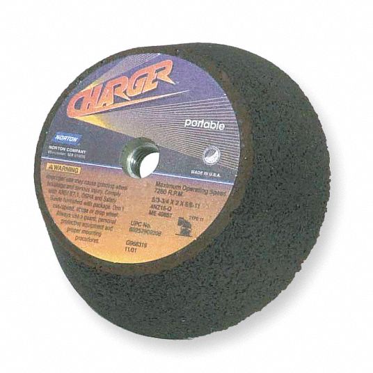 NORTON, 2 in, AZ16-P, Flaring Cup Grinding Wheel - 15K105