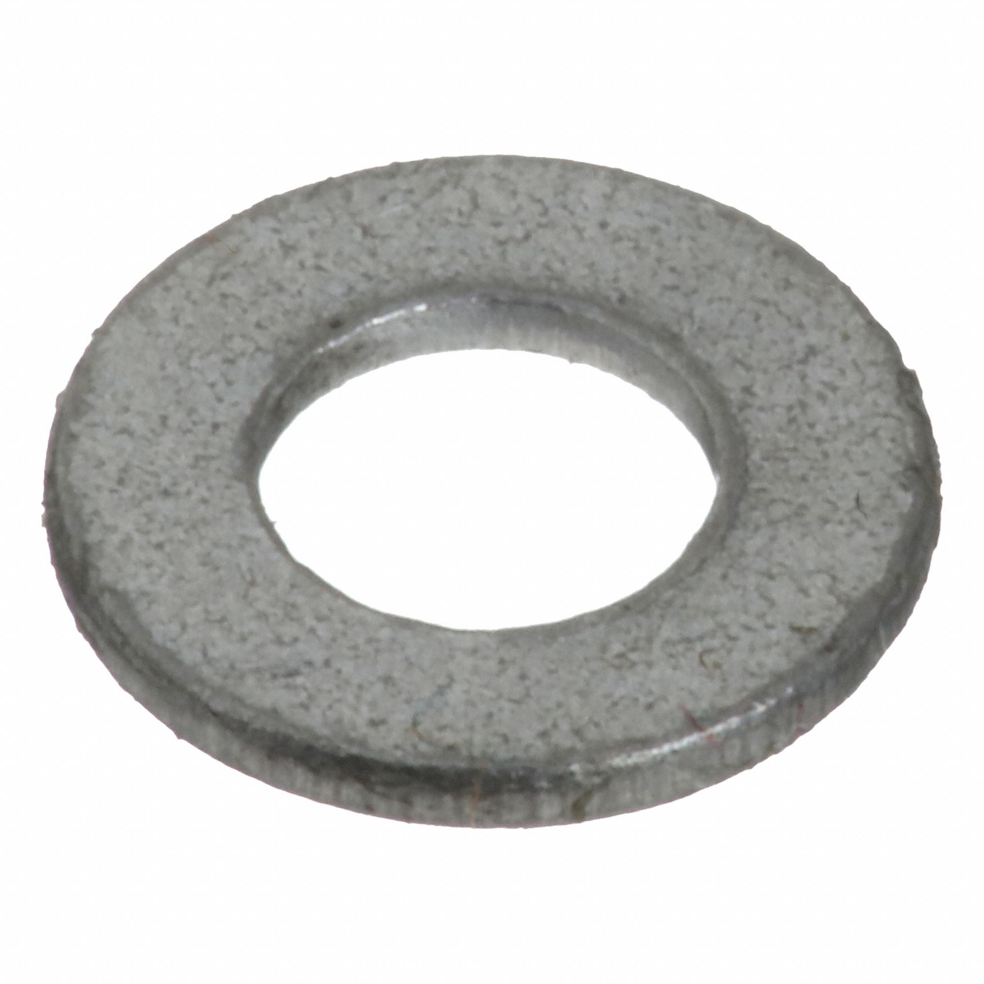 SAE Washer: Case Hardened, Steel, #5 Screw Sz, 0.145 in In Dia, 9/32 in Out Dia, Plain Steel, 100 PK