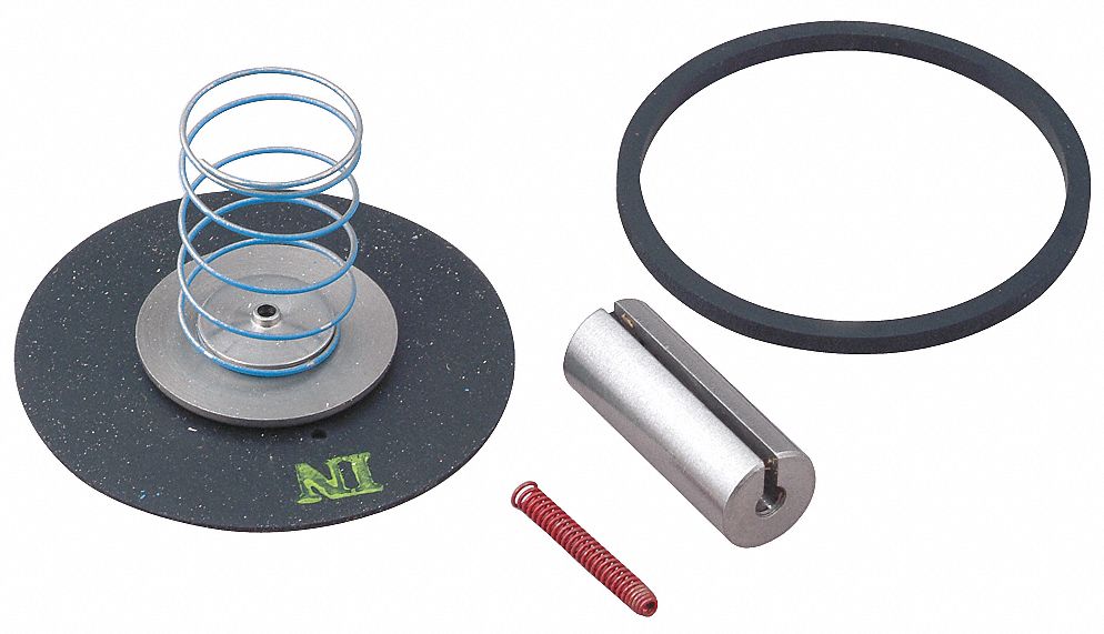 VALVE REBUILD KIT, INCLUDES DIAPHRAGM ASSEMBLY, GASKET, INSTRUCTIONS, PLUNGER ASSEMBLY, SPRING