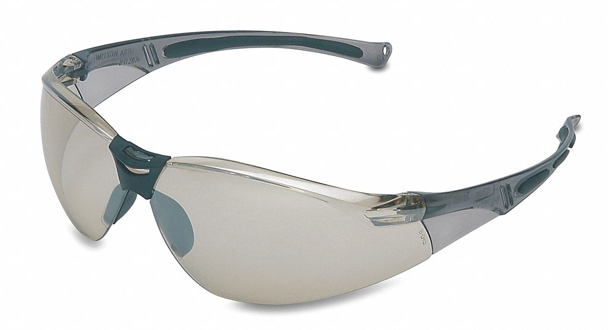 Metal Frames UV Protection Safety Glasses Uvex 'MT Racer' Silver-Mirrored Lens 