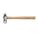 BALL PEIN HAMMER,8 OZ,HICKORY HANDLE