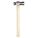 BALL PEIN HAMMER,16 OZ,HICKORY HANDLE