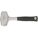 STEEL DRILLING HAMMER, STEEL HANDLE, 4 LB HEAD WT, 1⅜ IN DIA, 11 IN OVERALL L, ROUND SHAPE