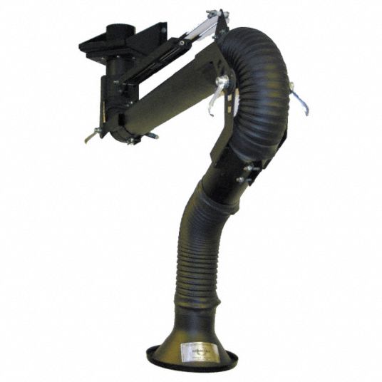 EXTRACT-ALL, 8 ft Extraction Arm Lg (Max), 4 in Dia, Extraction Arm ...