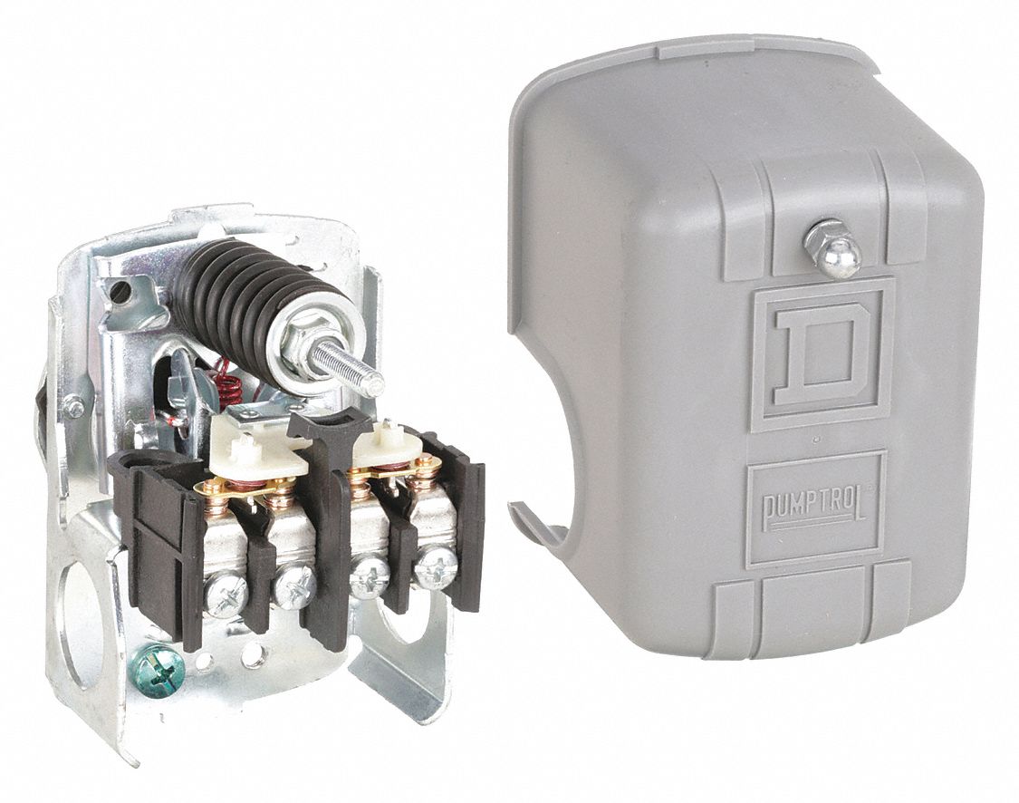 AIR COMPRESSOR SWITCH, DIAPHRAGM ACTUATOR, STANDARD, 1/4