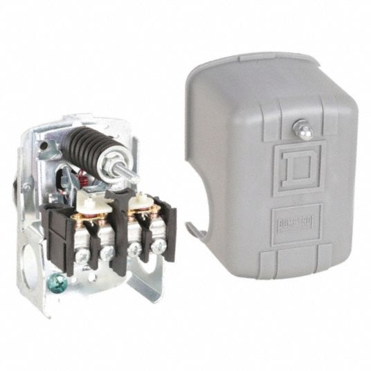 TELEMECANIQUE SENSORS, Std, 40 psi – 150 psi, Air Compressor Switch ...