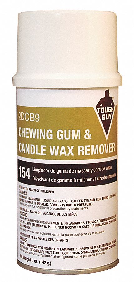 Chewing Gum and Candle Wax Remover, 6.5 oz Aerosol Spray, 12/Carton