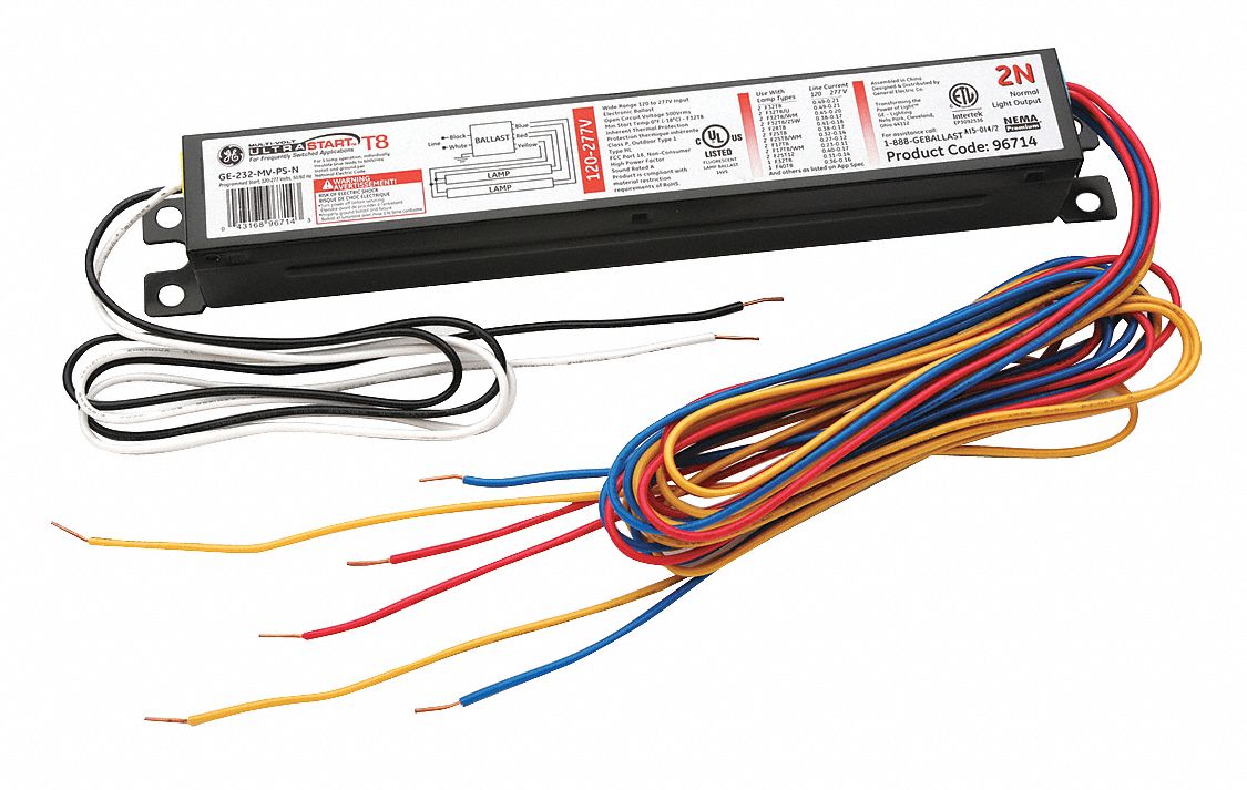 GE CURRENT UltraStart®, Electronic, Fluorescent Ballast, Ballast Start