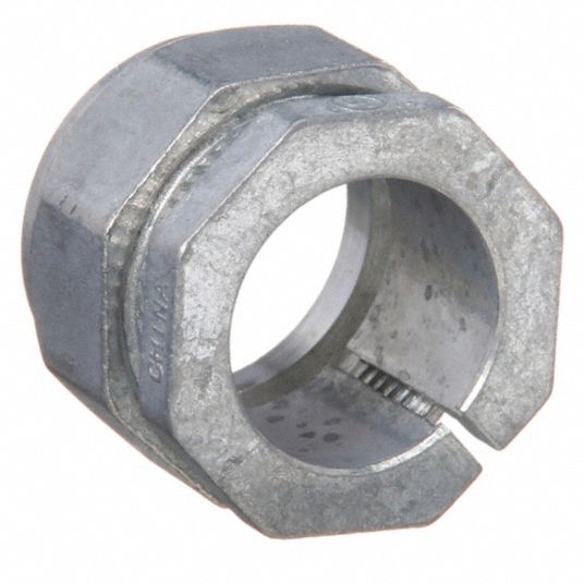 Zinc, 3/4 in Trade Size, Conduit Connector, Two-Piece - 2DDF1|2DDF1 ...