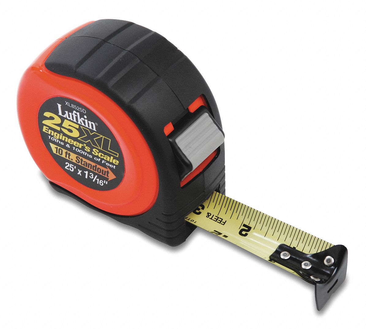 CRESCENT LUFKIN Measuring Tape, 25Ft x 1 3/16In, Decimal 2DDW9