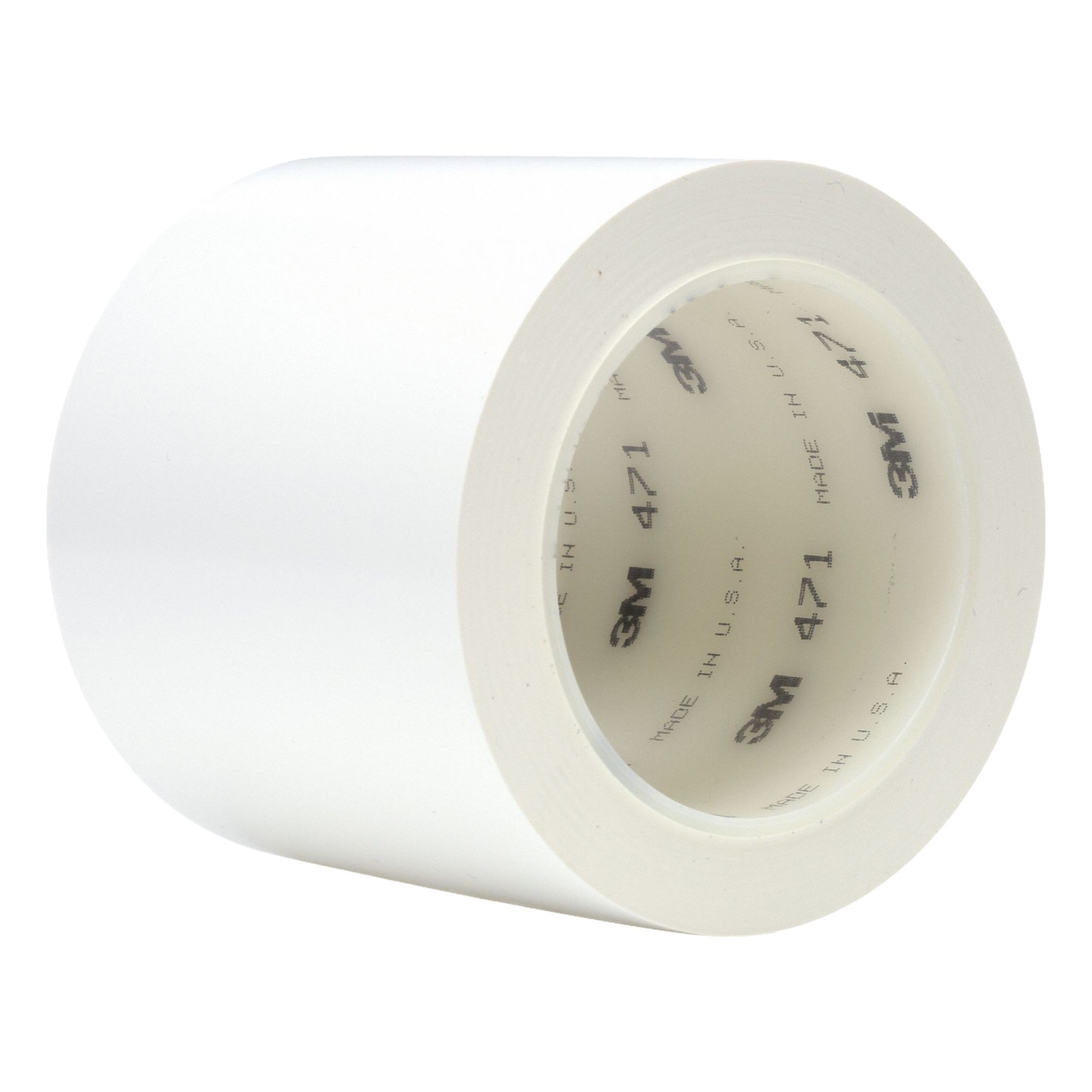 Floor Marking Tape: Gen Purpose, Solid, White, 4 in x 108 ft, 4.1 mil Tape Thick, 3M™, 8 PK