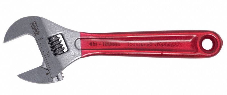 Adj. Wrench Plastic Chrome 6