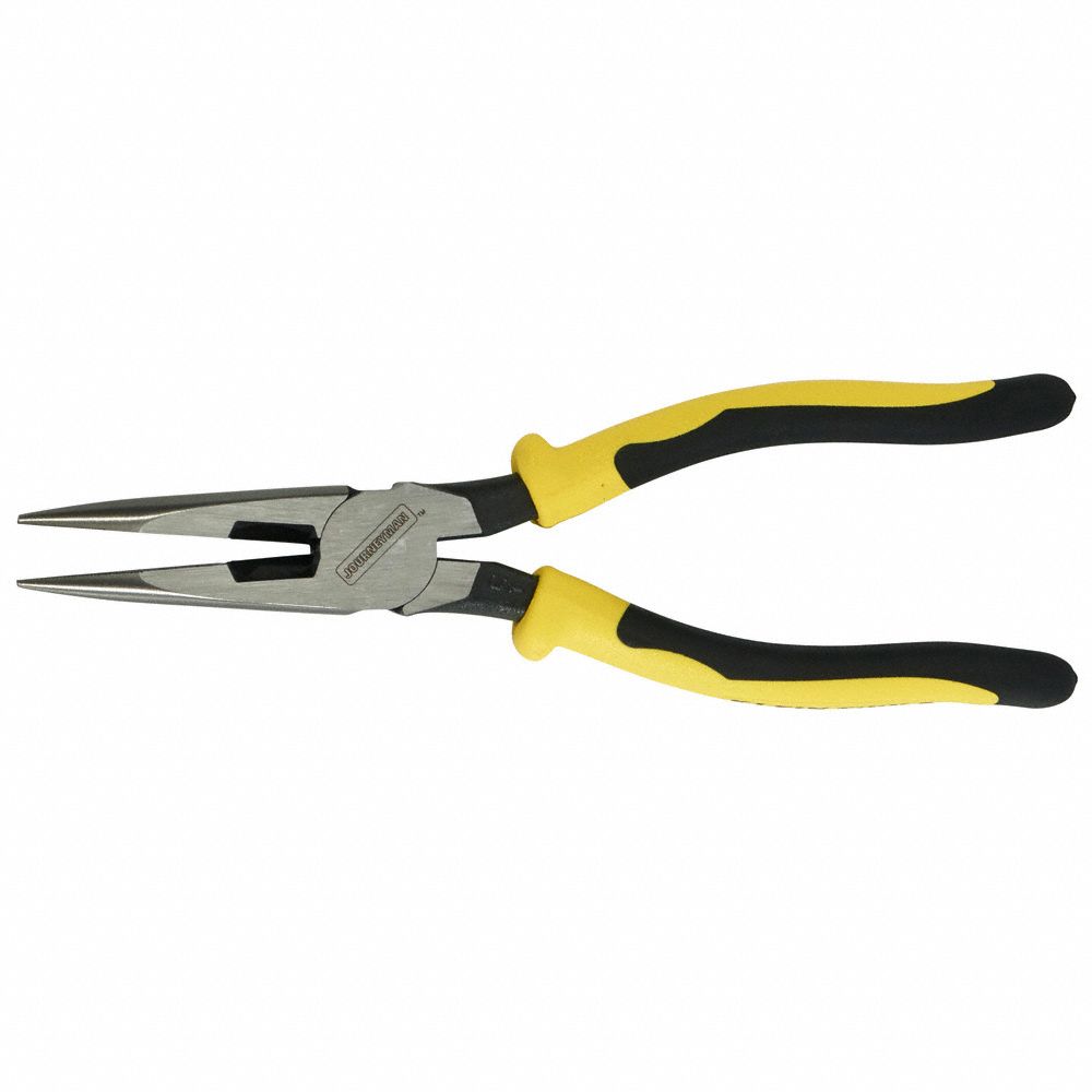 KLEIN TOOLS Needle Nose Plier 1 1/4 in Max Jaw Opening, 8 5/8 in