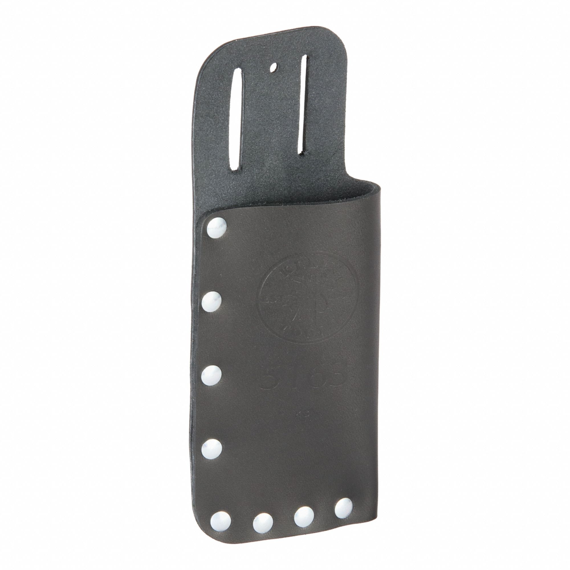 Tool Pouch: For 2 in Belt Wd - Max, 1 Pockets, Black