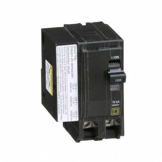 SQUARE D, 100 A, 120/240V AC, Miniature Circuit Breaker - 2DG50 ...