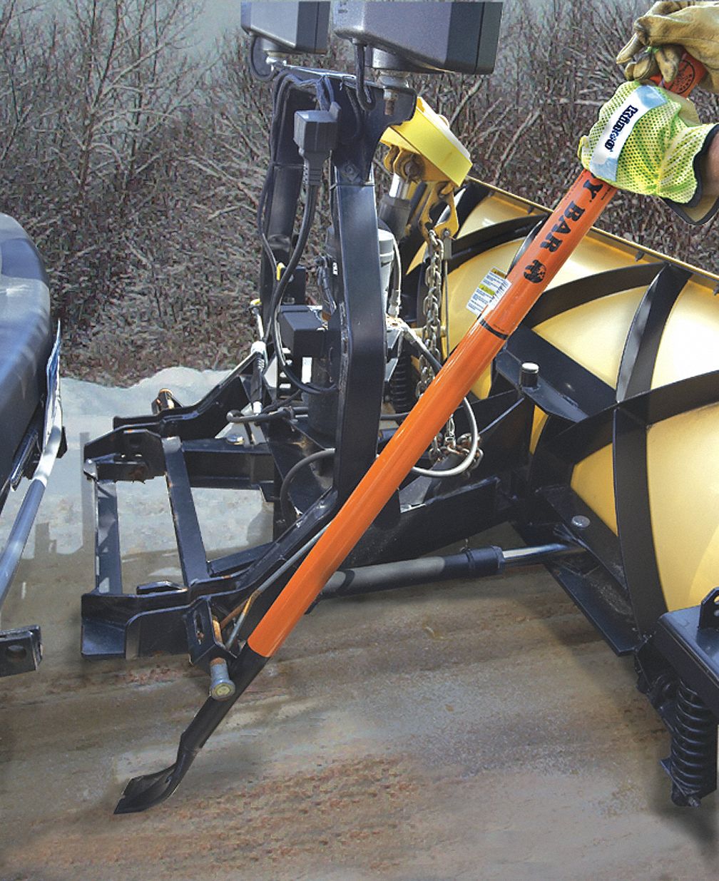 KLEIN TOOLS Pinch Bars, Grizzly(R) Bar, Overall Length 55 1/2 in