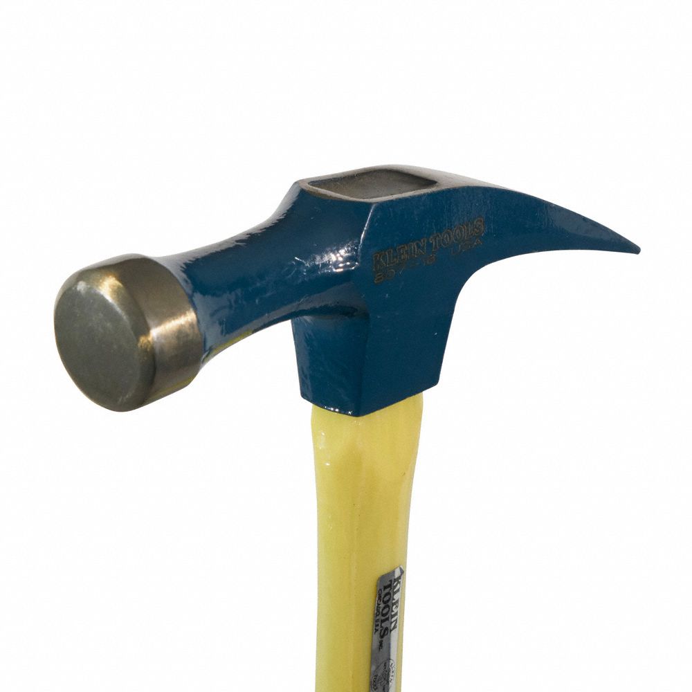 KLEIN TOOLS Fiberglass Straight Claw Hammer, 18.0 Head Weight (Oz