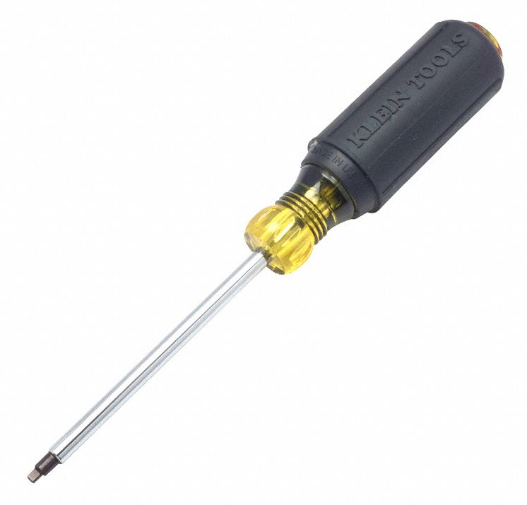 KLEIN TOOLS General Purpose Square Screwdriver 2 Tip Size, 8 1/4 in