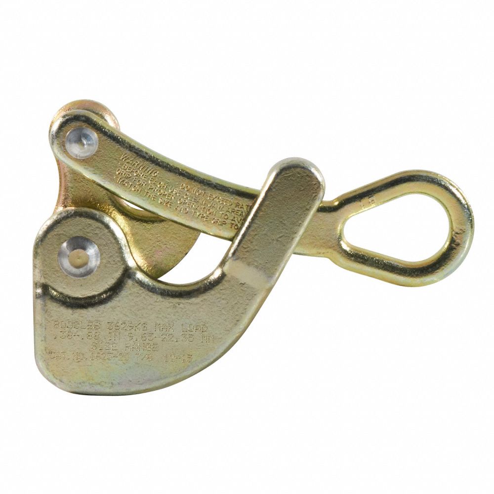 KLEIN TOOLS Wire Rope Cable Pulling Jaw Grip with 8,000 lb Max. Load