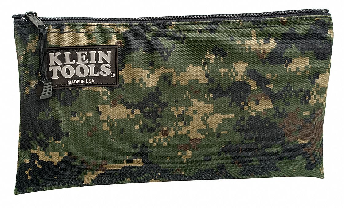 CAMO CORDURA ZIPPER BAG