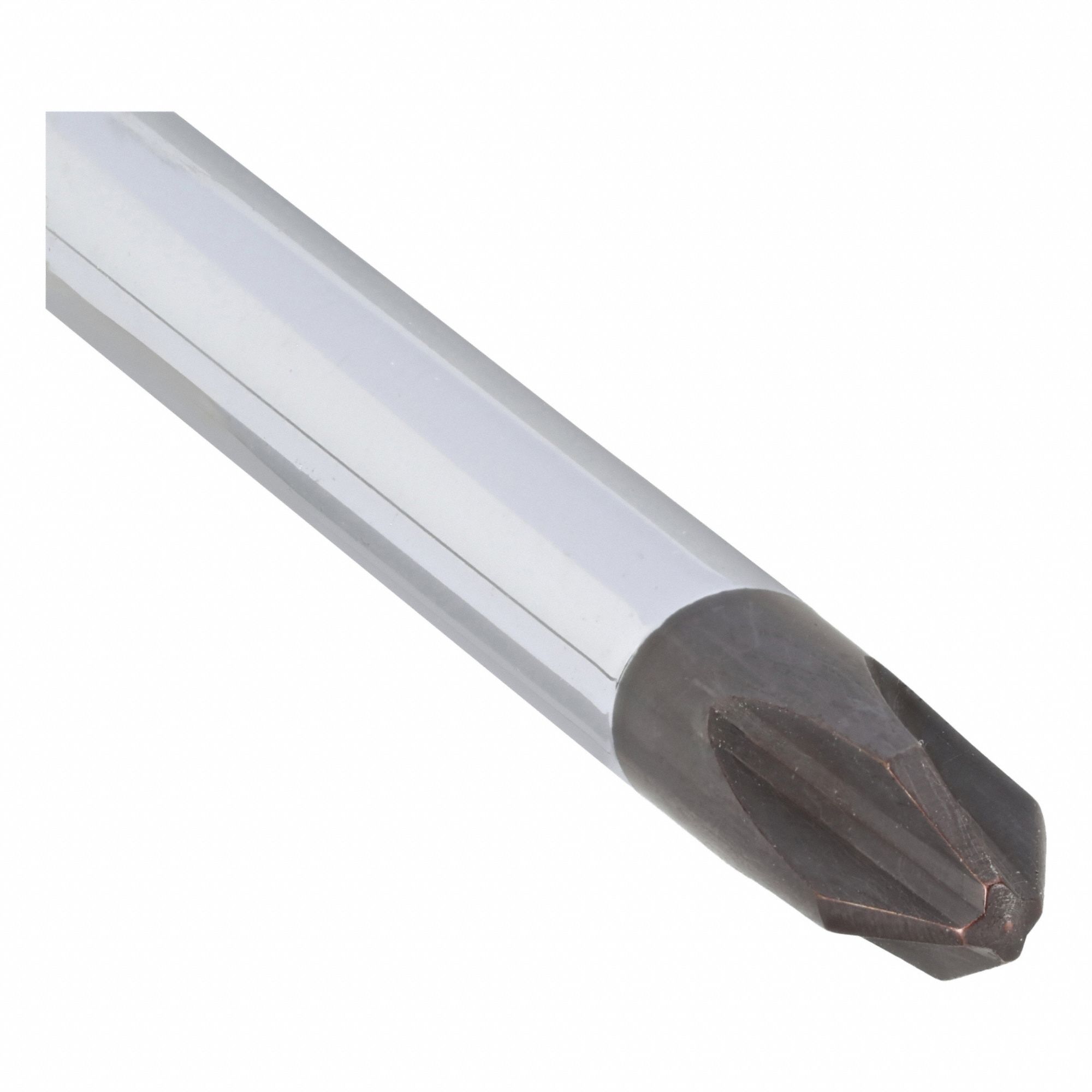 General Purpose Phillips Screwdriver: Long Lg, Not ESD Safe, Not Tether Capable, Steel