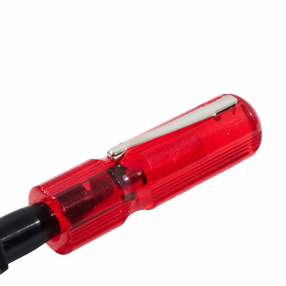 KLEIN TOOLS Screw Holding Screwdriver Set 3 Pieces, Slotted/Square Tip, Plain Grip, Vinyl Pouch