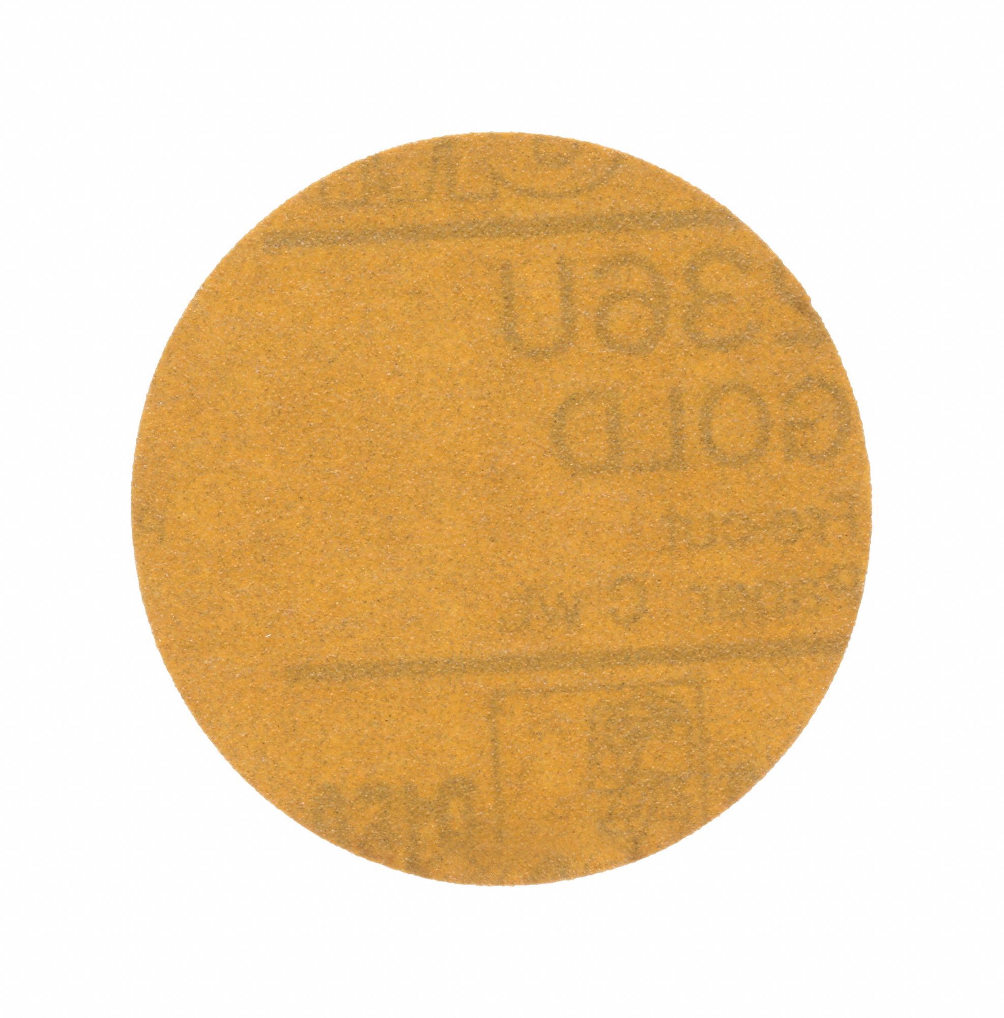 Hook-and-Loop Sanding Disc: 3 in Dia, Non-Vacuum, Aluminum Oxide, P150 Grit, C Wt Paper, 236U