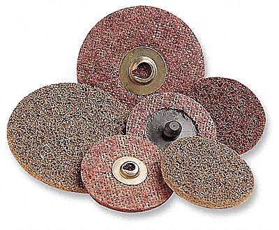 High Strength Disc: TR, 3 in Dia, Aluminum Oxide, Very Fine, HS-DR, 100 PK