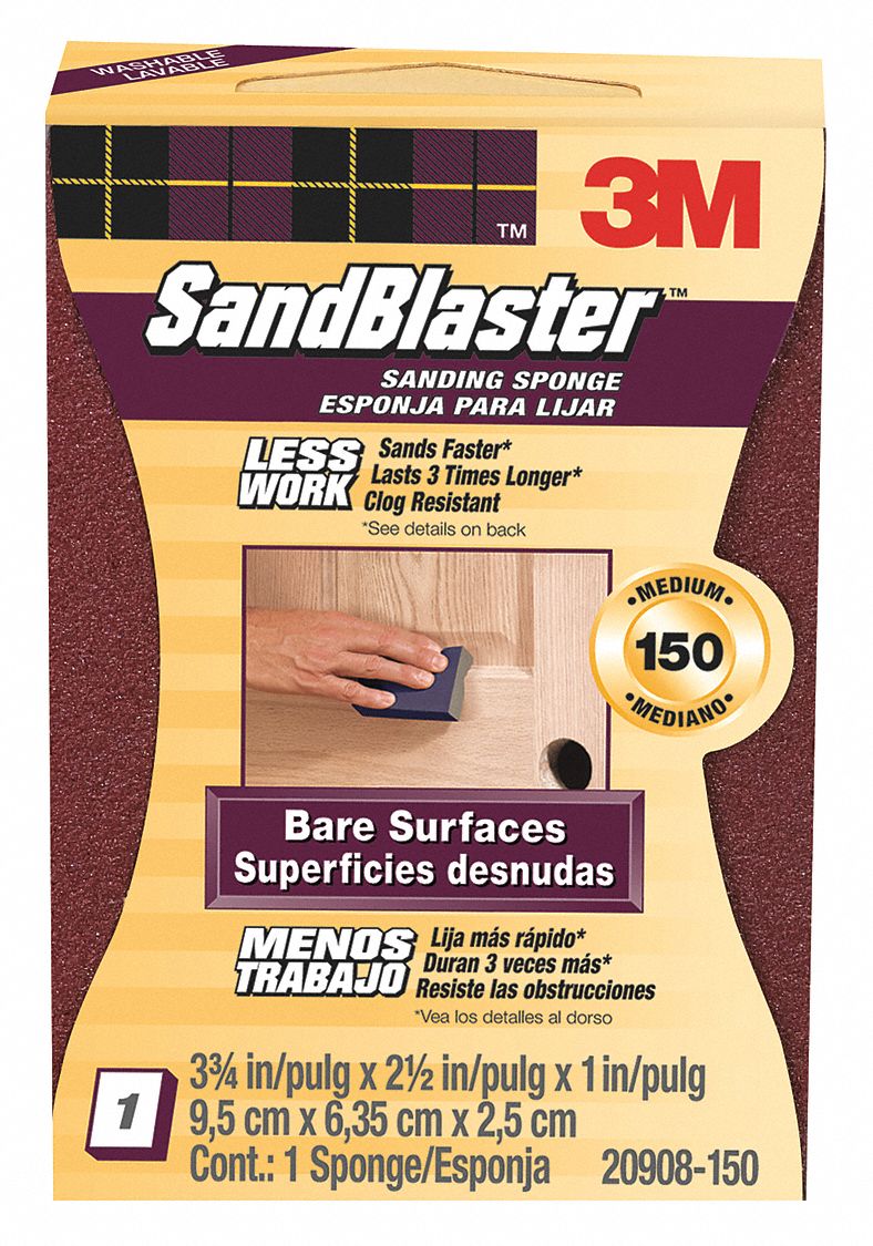 cleaning sanding sponge