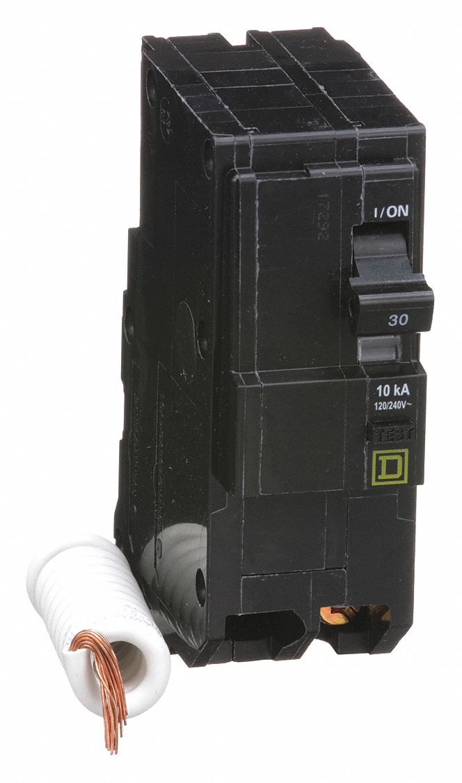 Miniature Circuit Breaker: 30 A, 120/240V AC, Single Phase, 10kA at 120/240V AC, 2 Poles