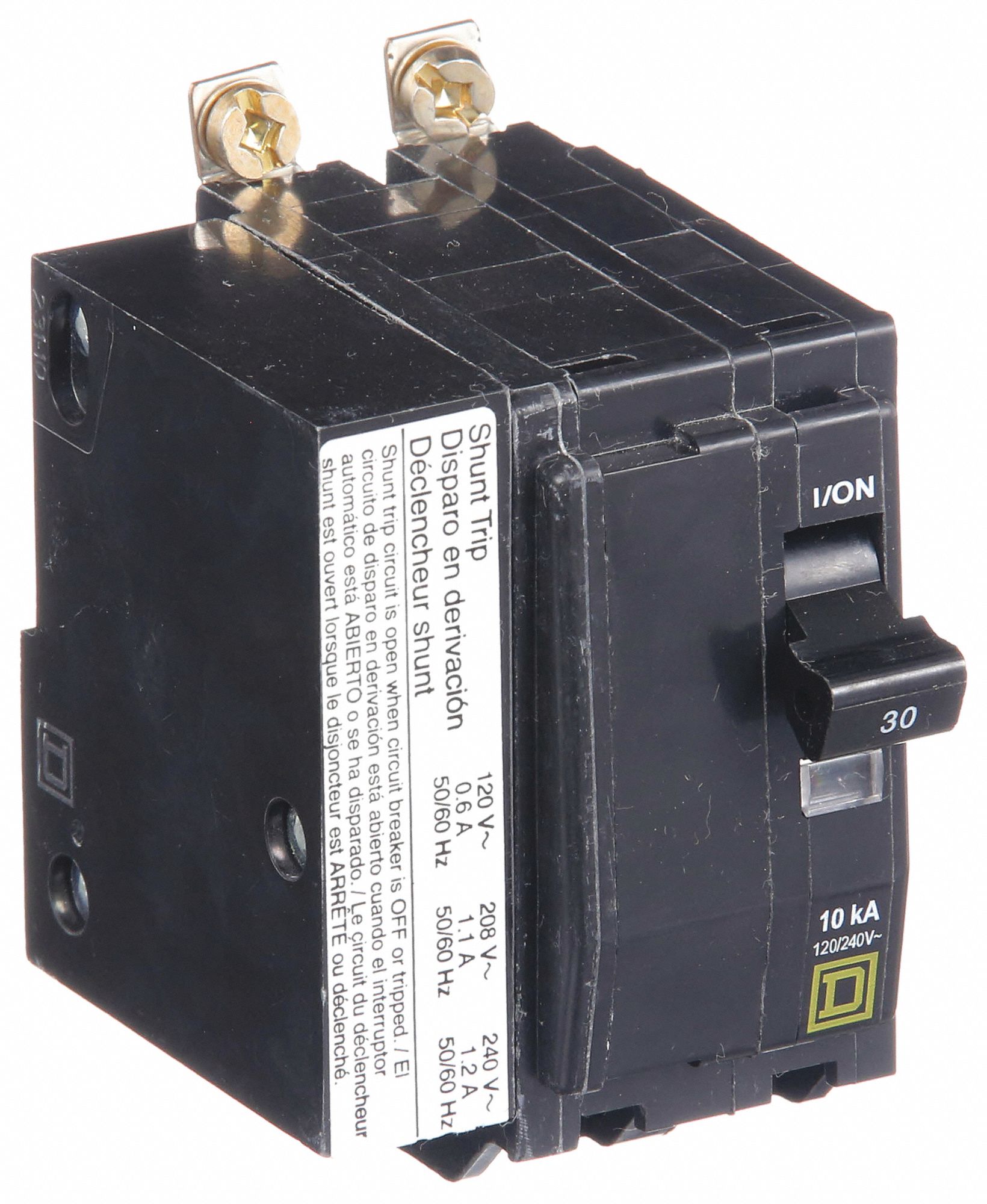 Square D, 30 A, 120 240v Ac, Miniature Circuit Breaker - 2dm66 