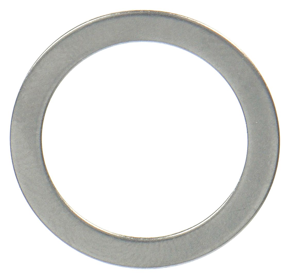 Full Hard Temper 1-1/2 OD Steel Round Shim Pack of 10 0.004 Thickness 1 ID Matte Finish 